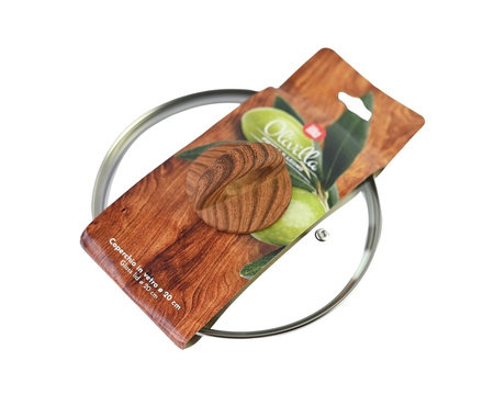 Illa Olivilla Pietra e Legno - szklana pokrywa 20cm 