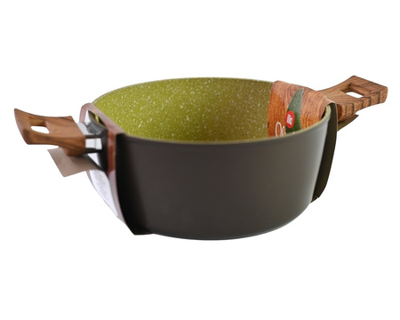 Illa Olivilla Pietra e Legno – garnek z powłoką OLIA-TECH 24cm