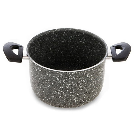 ILLA Pietra e Gusto - wysoki garnek z powłoką 'stone-effect' 20cm