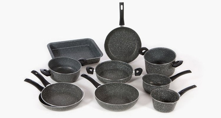 ILLA Pietra e Gusto - garnek z powłoką "stone-effect"