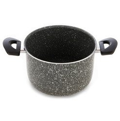 ILLA Pietra e Gusto - wysoki garnek z powłoką 'stone-effect' 20cm