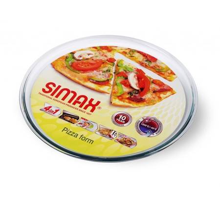 Simax – żaroodporna szklana forma do pizzy 32cm 